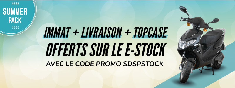 scooter electrique e-stock summer days promo 